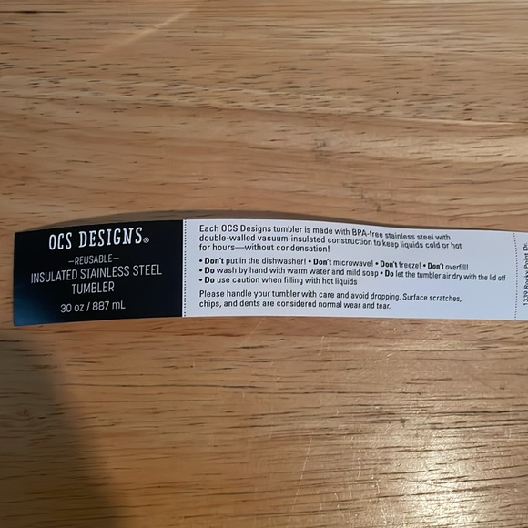 Halloween Insulated Tumbler-Hot/Cold-30 oz-Boo To You Ghosts/Pumpkins-NWT - Picture 11 of 17